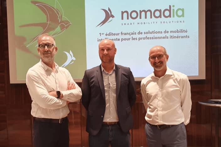 Naissance de Nomadia, champion français des solutions SaaS pour professionnels mobiles