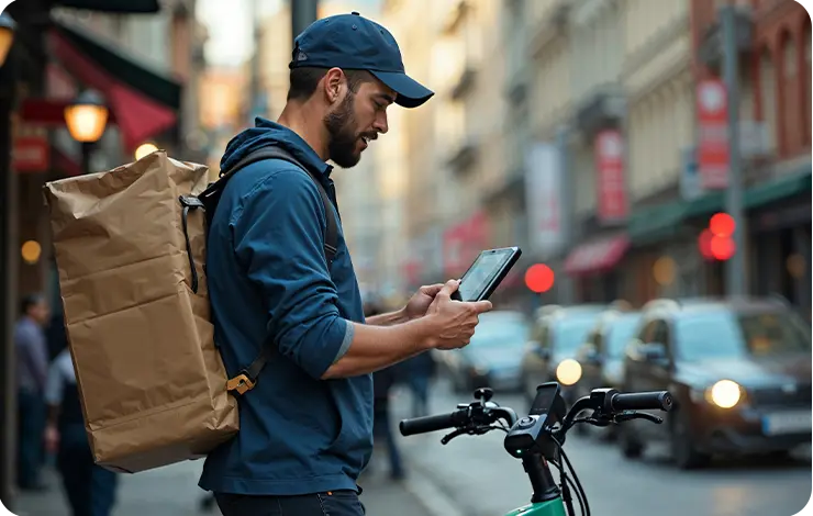 Une application mobile pour les chauffeurs livreurs