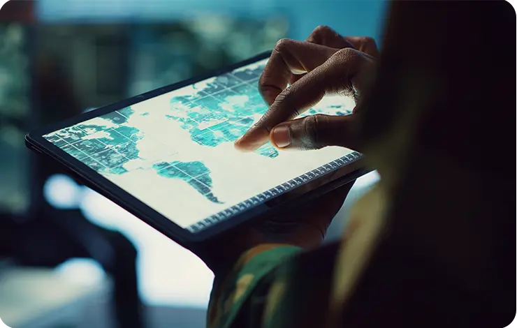 Geographic intelligence web services applications