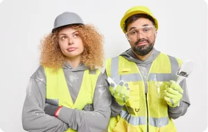 Protection travailleur isolé équipes bien protégées