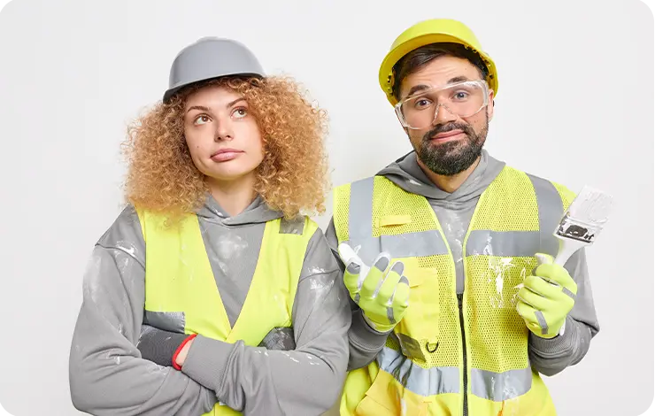 Protection travailleur isolé équipes bien protégées