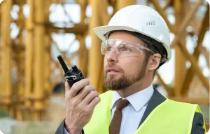 Walkie talkie Lone Worker Protection Communication