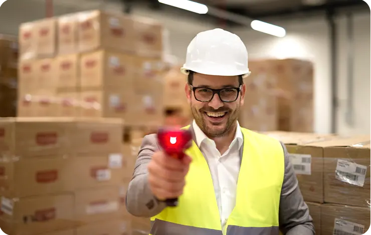 Working subcontractors transport logistics keys