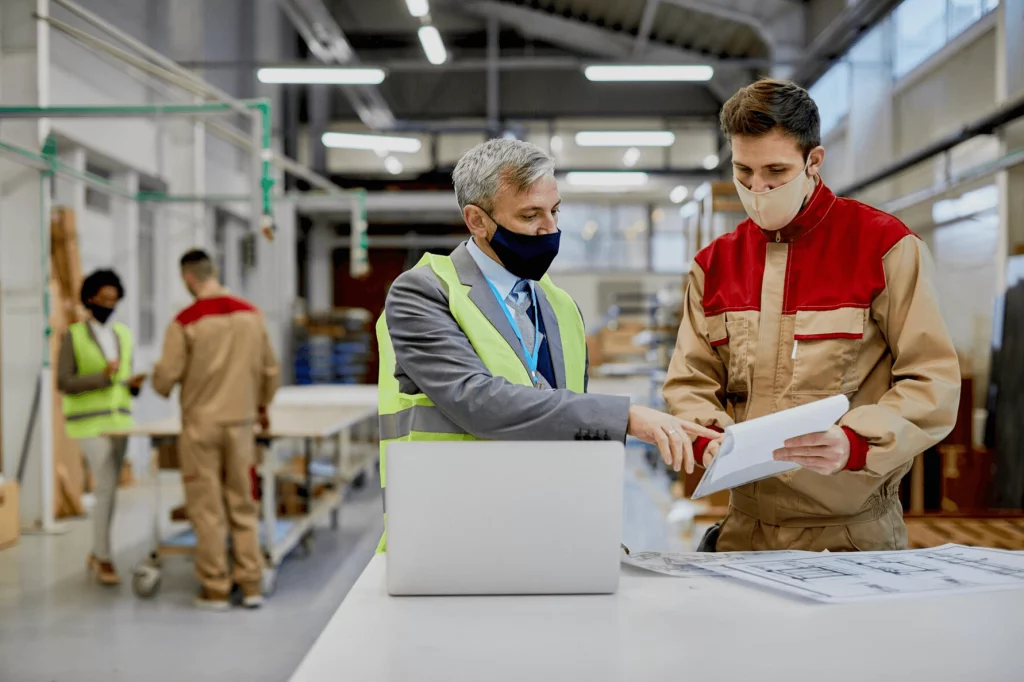utilisation d'un bon d'intervention de maintenance entre deux collegues