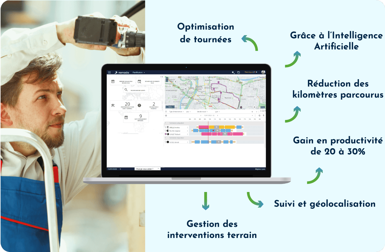 Nomadia Field service description produit