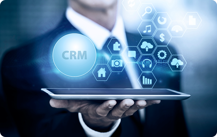 Actions personnalisées basées sur les données CRM