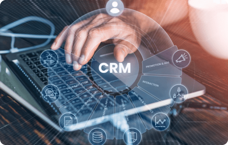 Actions personnalisées basées sur les données CRM