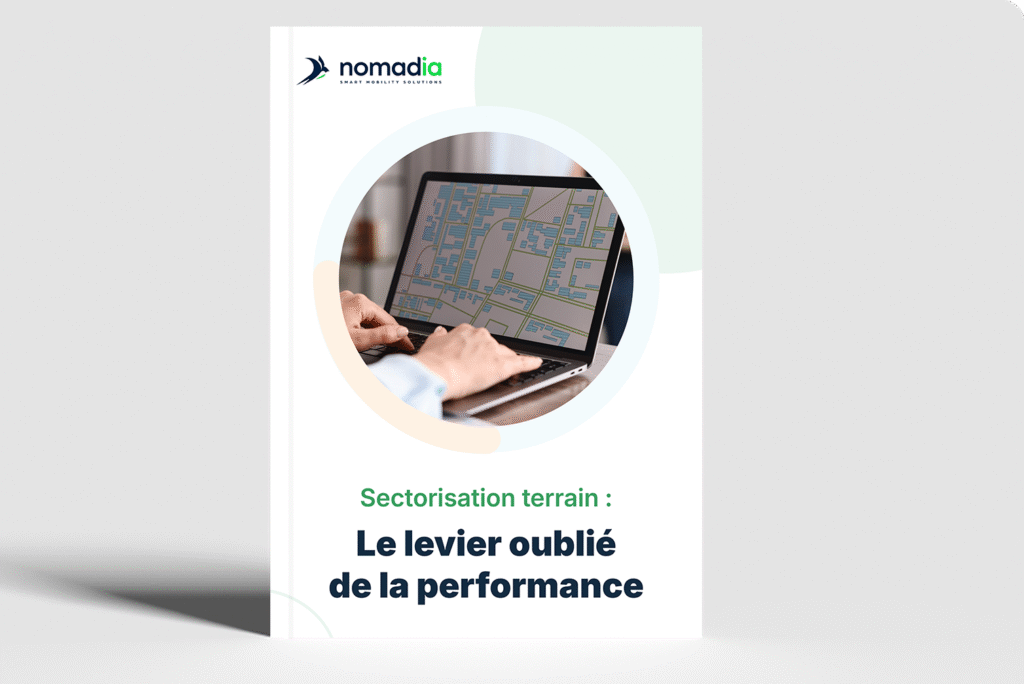 Couverture d’un document Nomadia sur la sectorisation terrain et la performance