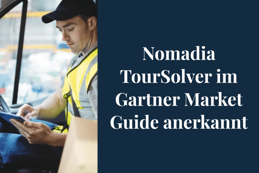 Nomadia TourSolver im Gartner Market Guide anerkannt