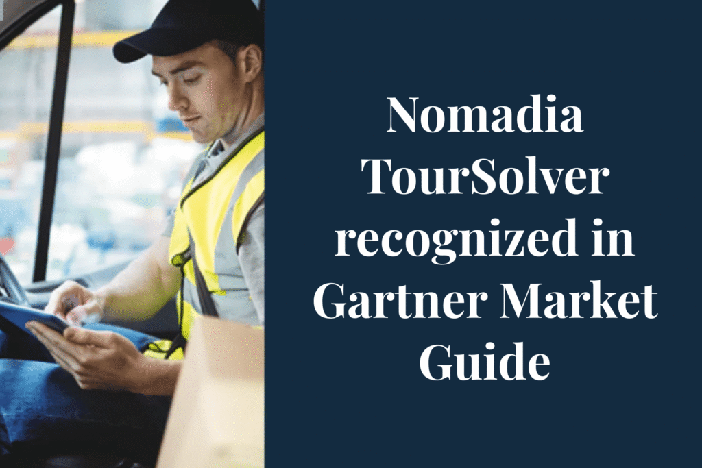 Nomadia TourSolver recognized in Gartner Market Guide
