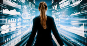 big data technology business finance concept uds