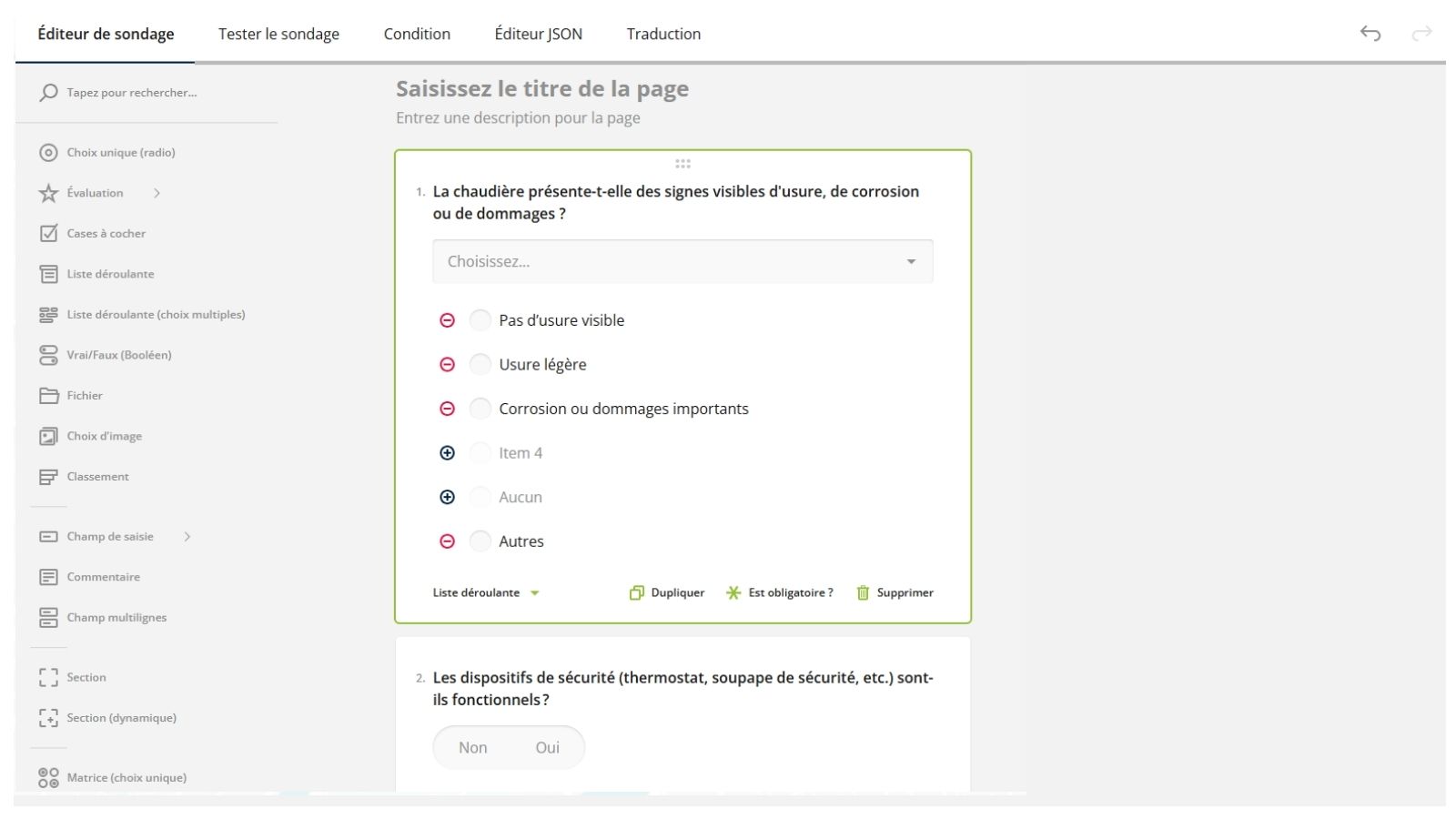 Génération de rapports PDF