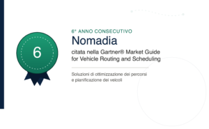 Nomadia citata per il sesto anno consecutivo nel Gartner® Market Guide for Vehicle Routing and Scheduling